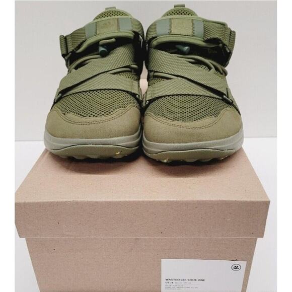 Wasted Collective/Low Cut Sneakers/Olive/S1L-001  Sz 7 NIB Excellant - Picture 5 of 6
